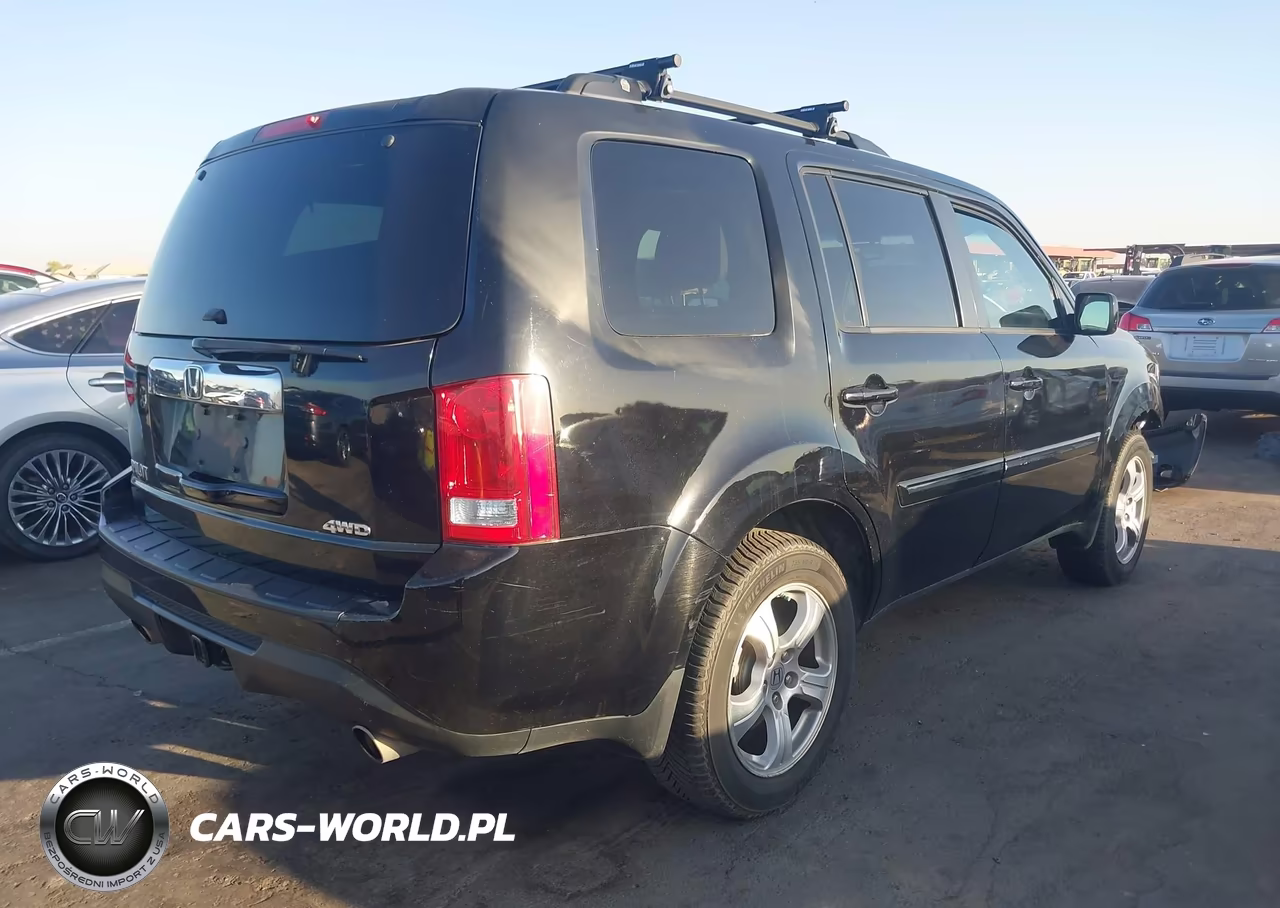 2012 Honda Pilot Ex-L VIN:5FNYF4H5XCB021162 - 4