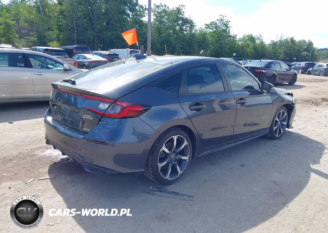 2025 Honda Civic Hybrid Sport Touring VIN:19XFL4H91SE016133 - 4