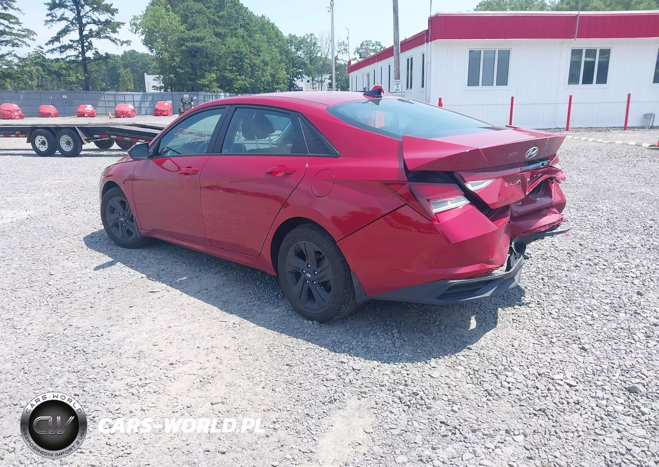 2023 Hyundai Elantra Sel VIN:KMHLM4AG2PU497491 - 3