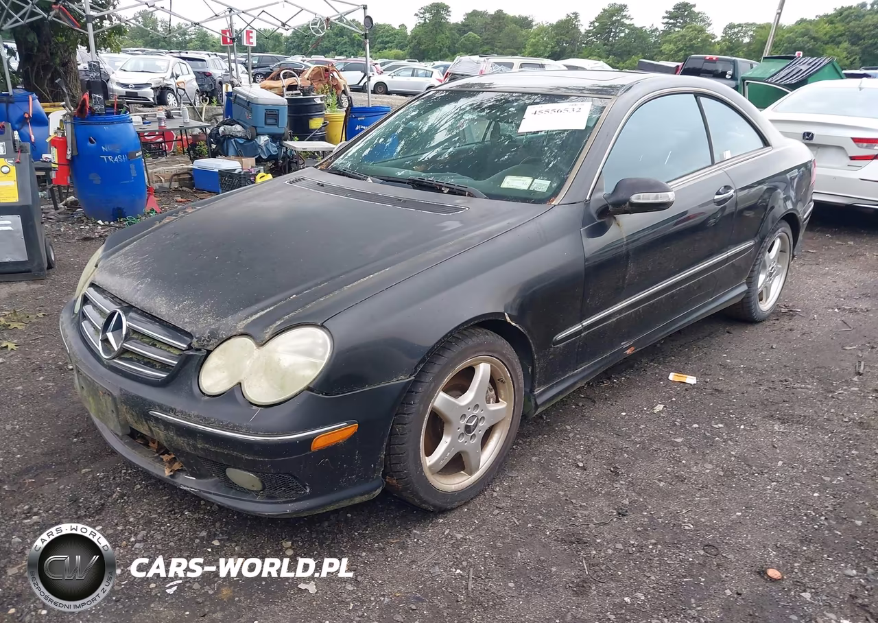 2004 Mercedes-Benz Clk 500 VIN:WDBTJ75J44F077783 - 2