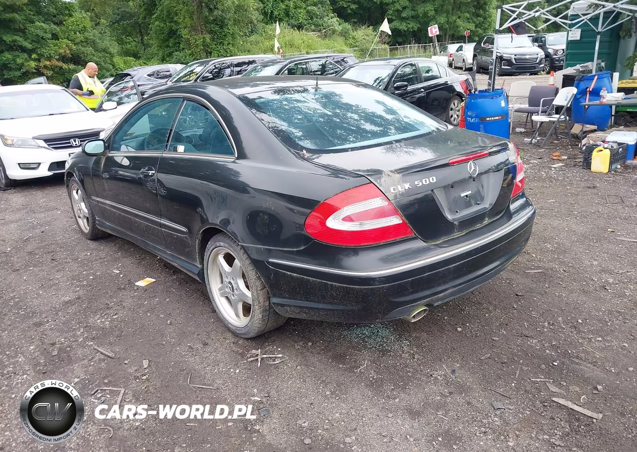 2004 Mercedes-Benz Clk 500 VIN:WDBTJ75J44F077783 - 3