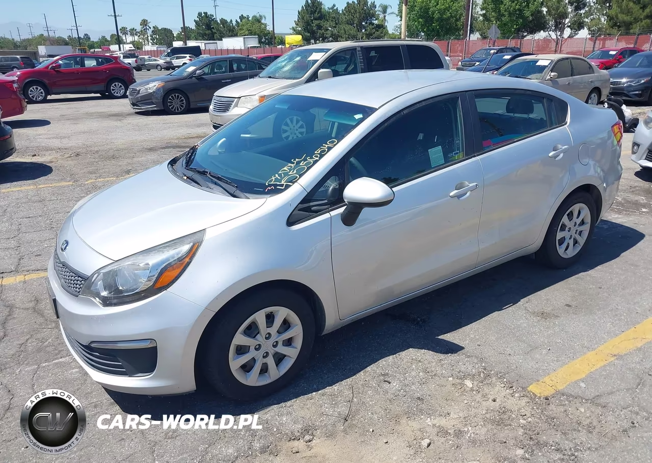 2016 Kia Rio Lx VIN:KNADM4A3XG6638623 - 2