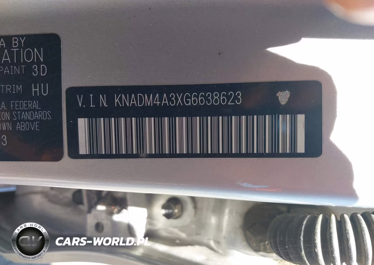 2016 Kia Rio Lx VIN:KNADM4A3XG6638623 - 9