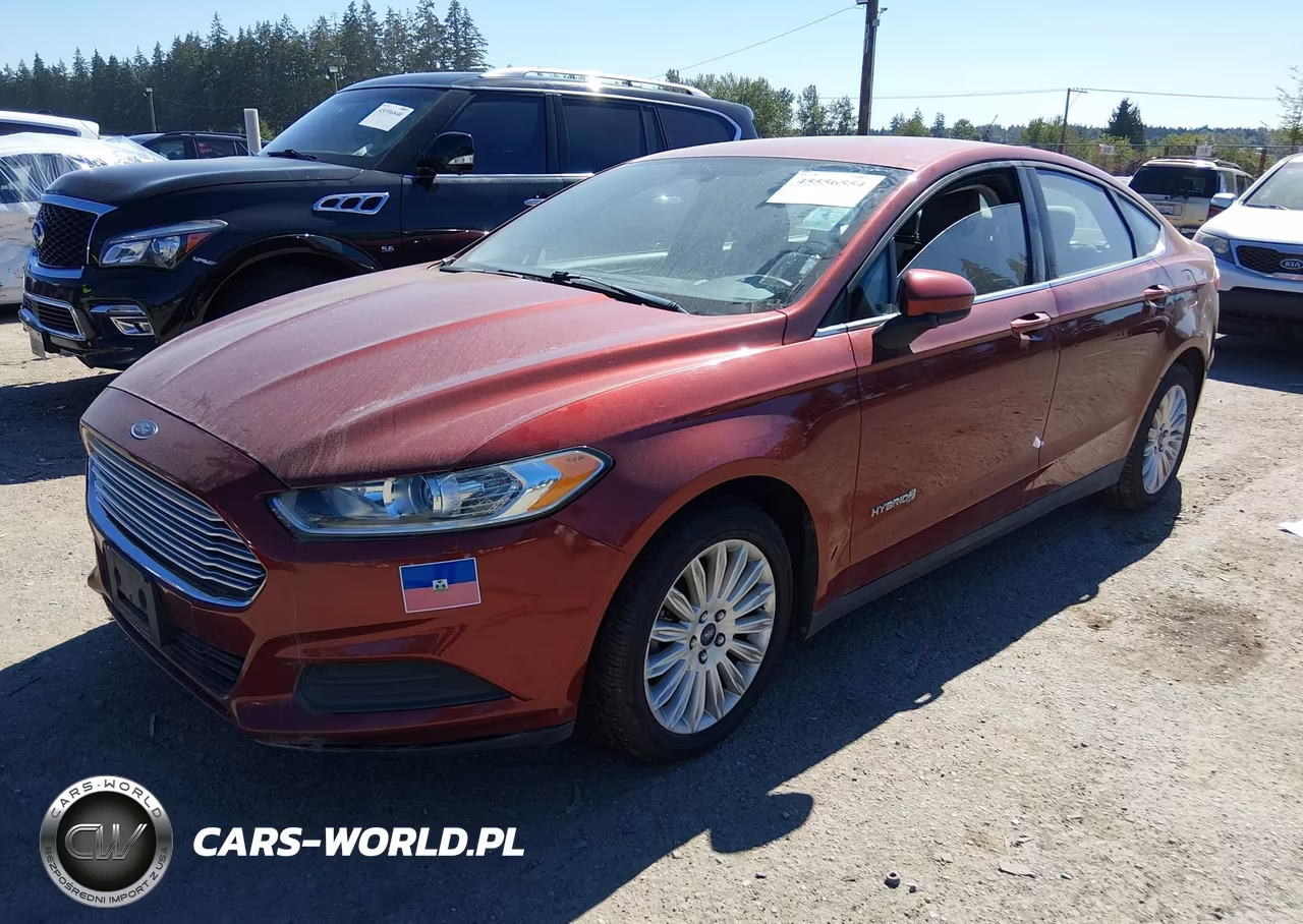 2014 Ford Fusion Hybrid S VIN:3FA6P0UU7ER235169 - 2