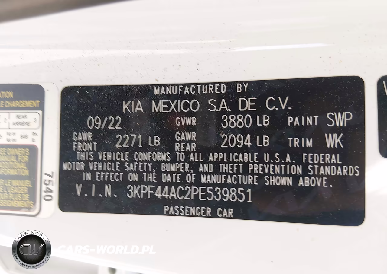 2023 Kia Forte Gt Manual VIN:3KPF44AC2PE539851 - 9