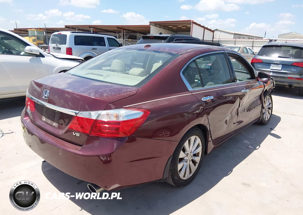 2013 Honda Accord Ex-L V-6 VIN:1HGCR3F80DA011891 - 4