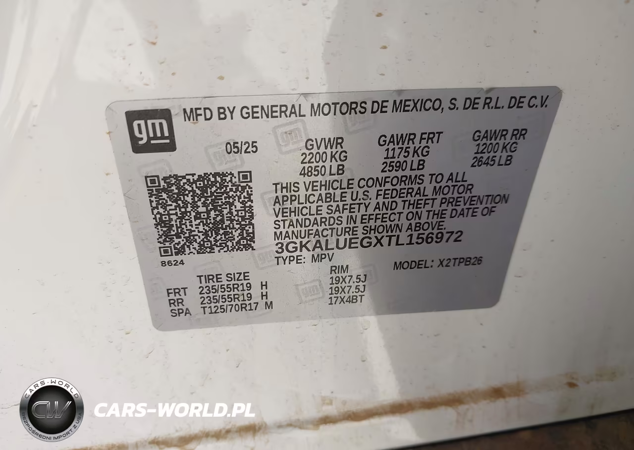 2026 GMC Terrain Awd Elevation VIN:3GKALUEGXTL156972 - 9
