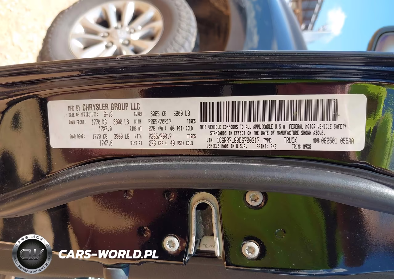 2013 Ram 1500 Slt VIN:1C6RR7LG0DS720317 - 9