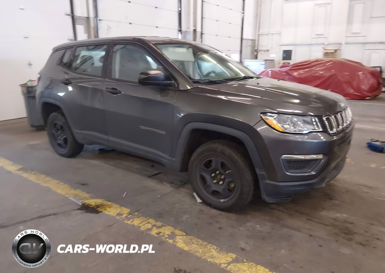 2019 Jeep Compass Sport 4X4 VIN:3C4NJDAB8KT850653 - 1