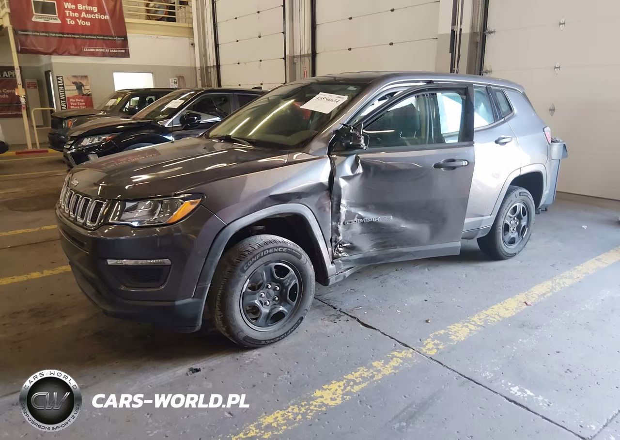 2019 Jeep Compass Sport 4X4 VIN:3C4NJDAB8KT850653 - 2