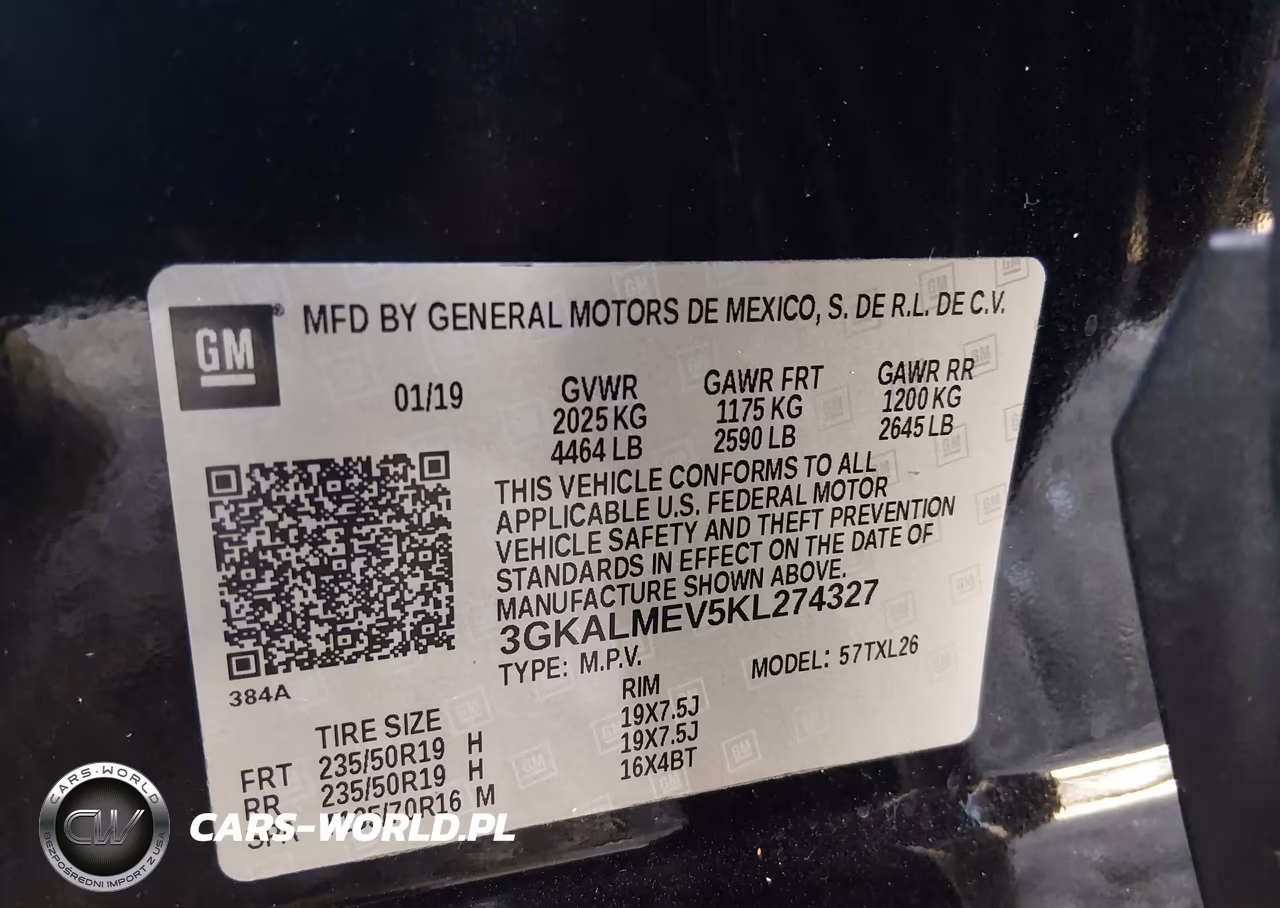 2019 GMC Terrain Sle VIN:3GKALMEV5KL274327 - 9
