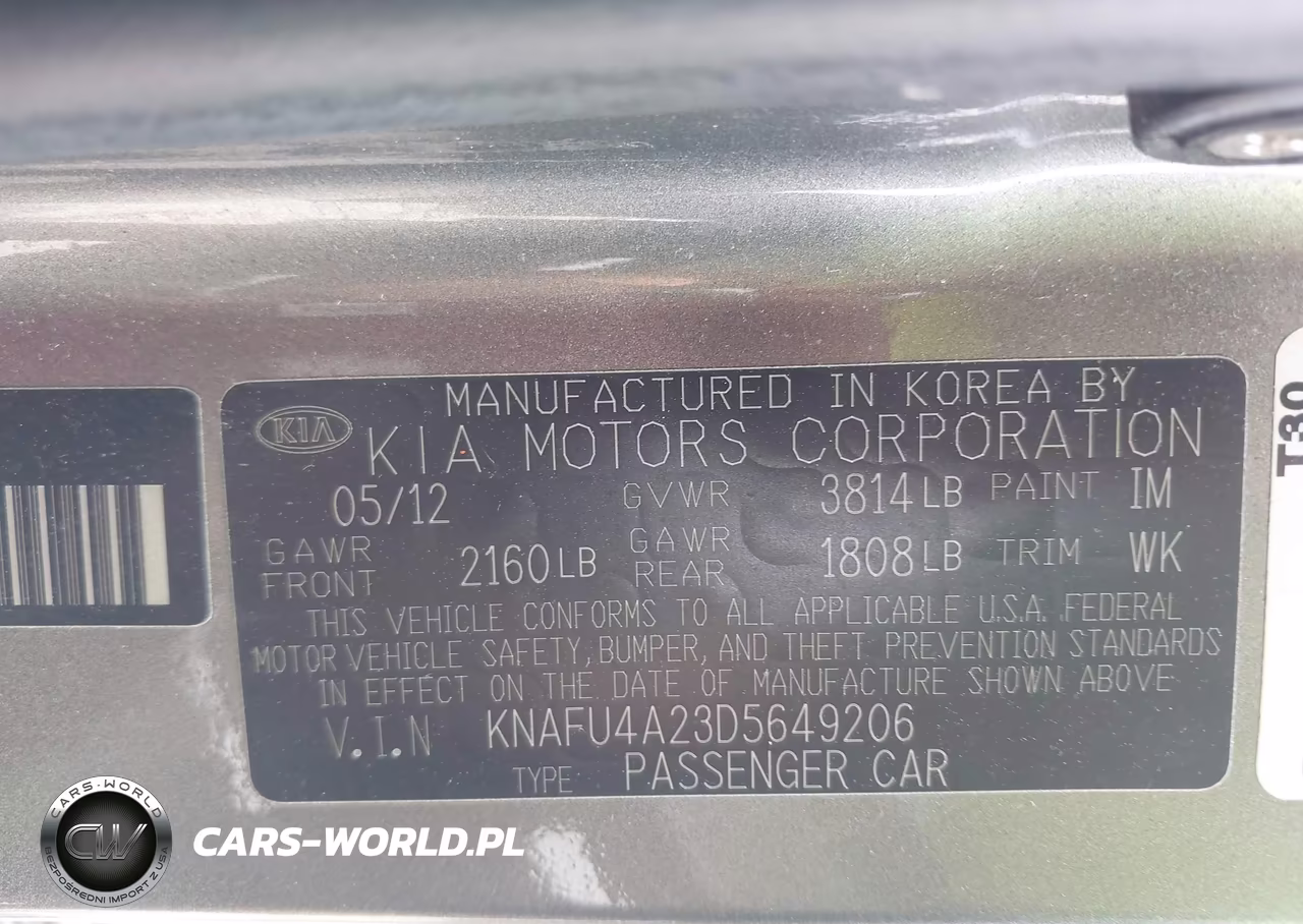 2013 Kia Forte Ex VIN:KNAFU4A23D5649206 - 9