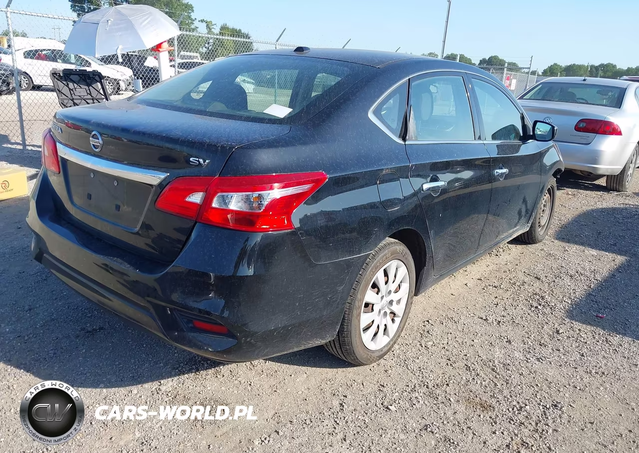 2017 Nissan Sentra Sv VIN:3N1AB7AP1HY360403 - 4