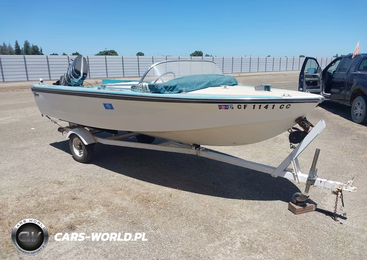 1964 Glasspar 17Ft Boat & Trailer VIN:LOT-1-45556685 - 13