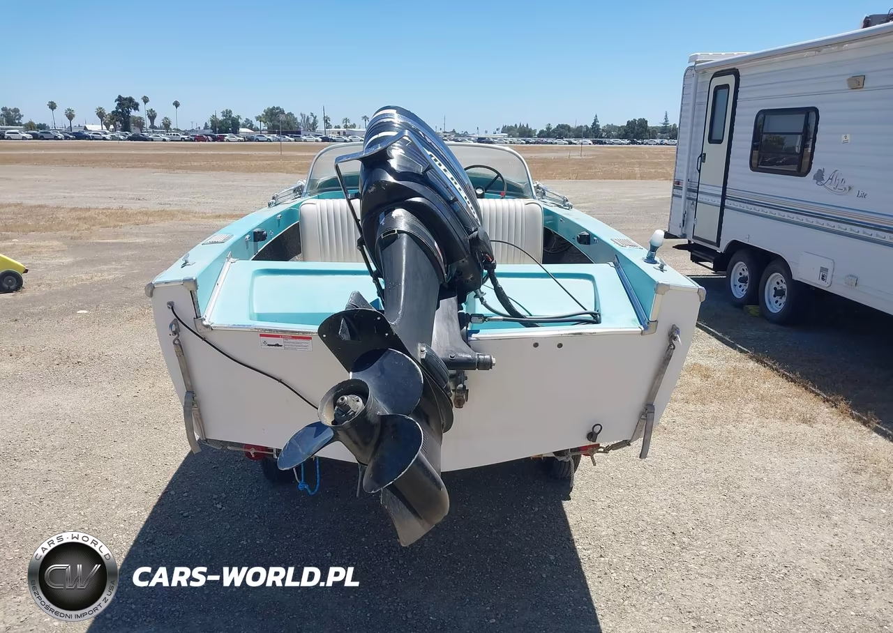 1964 Glasspar 17Ft Boat & Trailer VIN:LOT-1-45556685 - 16
