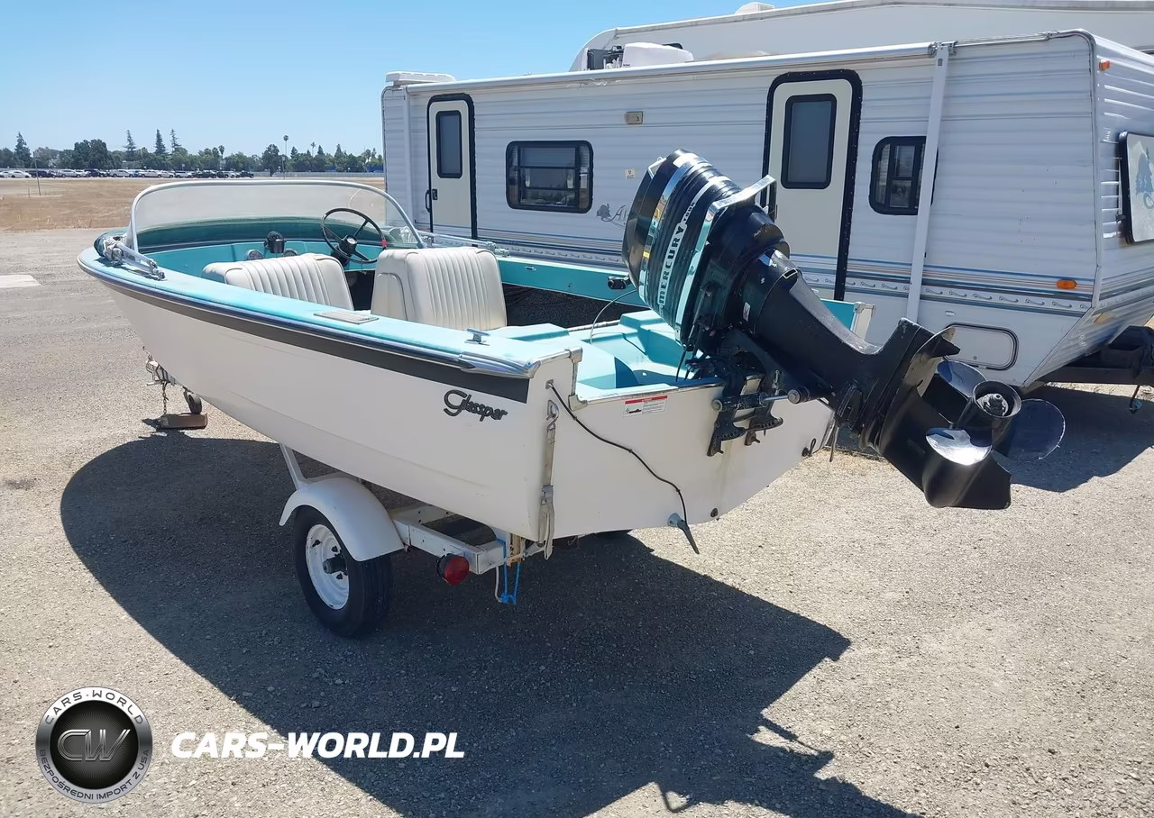 1964 Glasspar 17Ft Boat & Trailer VIN:LOT-1-45556685 - 3