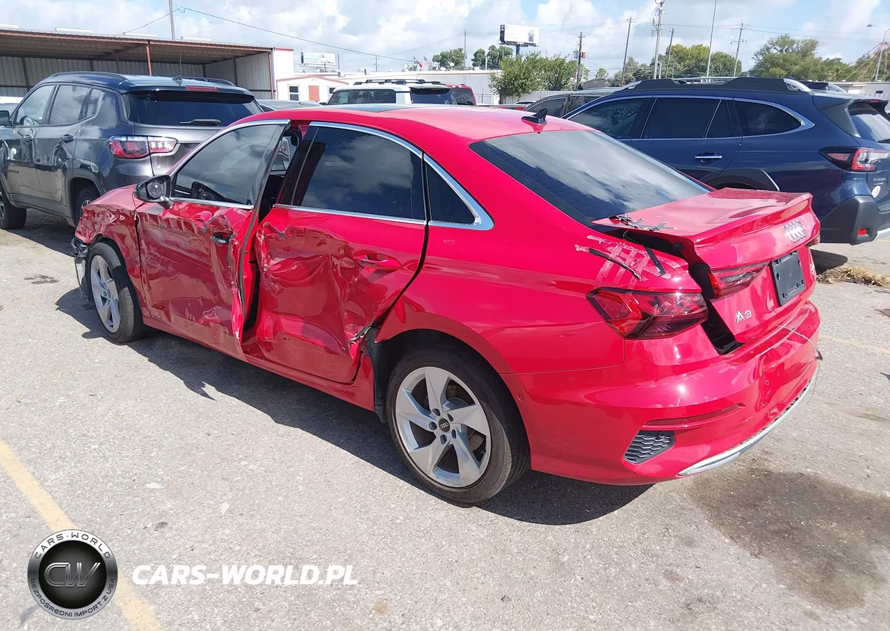 2023 Audi A3 Premium 40 Tfsi Front-Wheel Drive S Tronic VIN:WAUAUDGY6PA072995 - 3