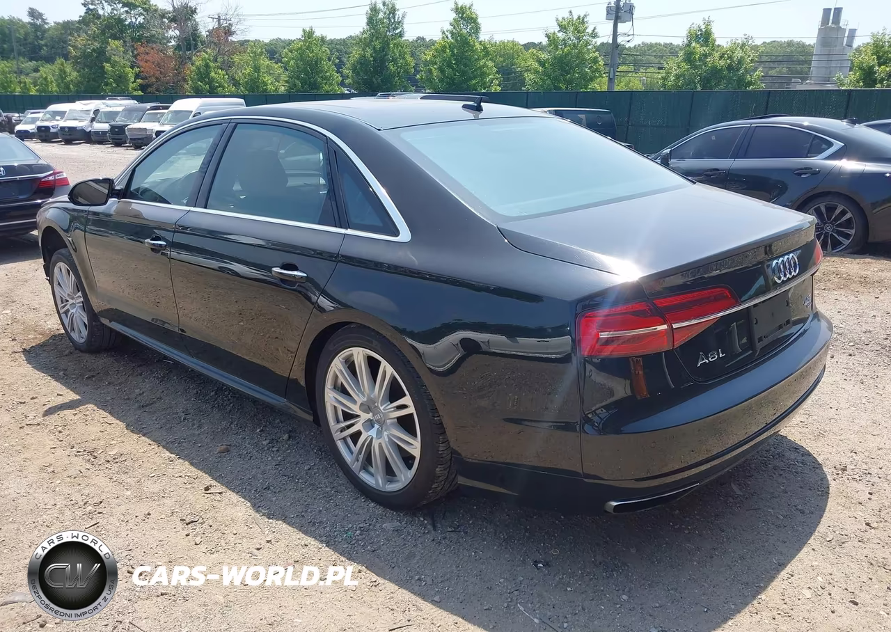 2016 Audi A8 L 4.0T Sport VIN:WAU43AFD8GN010178 - 3