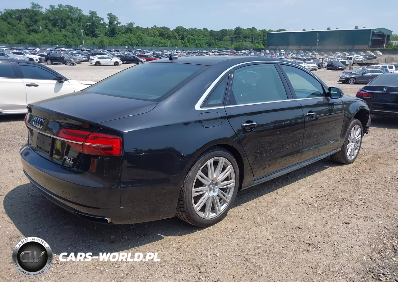 2016 Audi A8 L 4.0T Sport VIN:WAU43AFD8GN010178 - 4