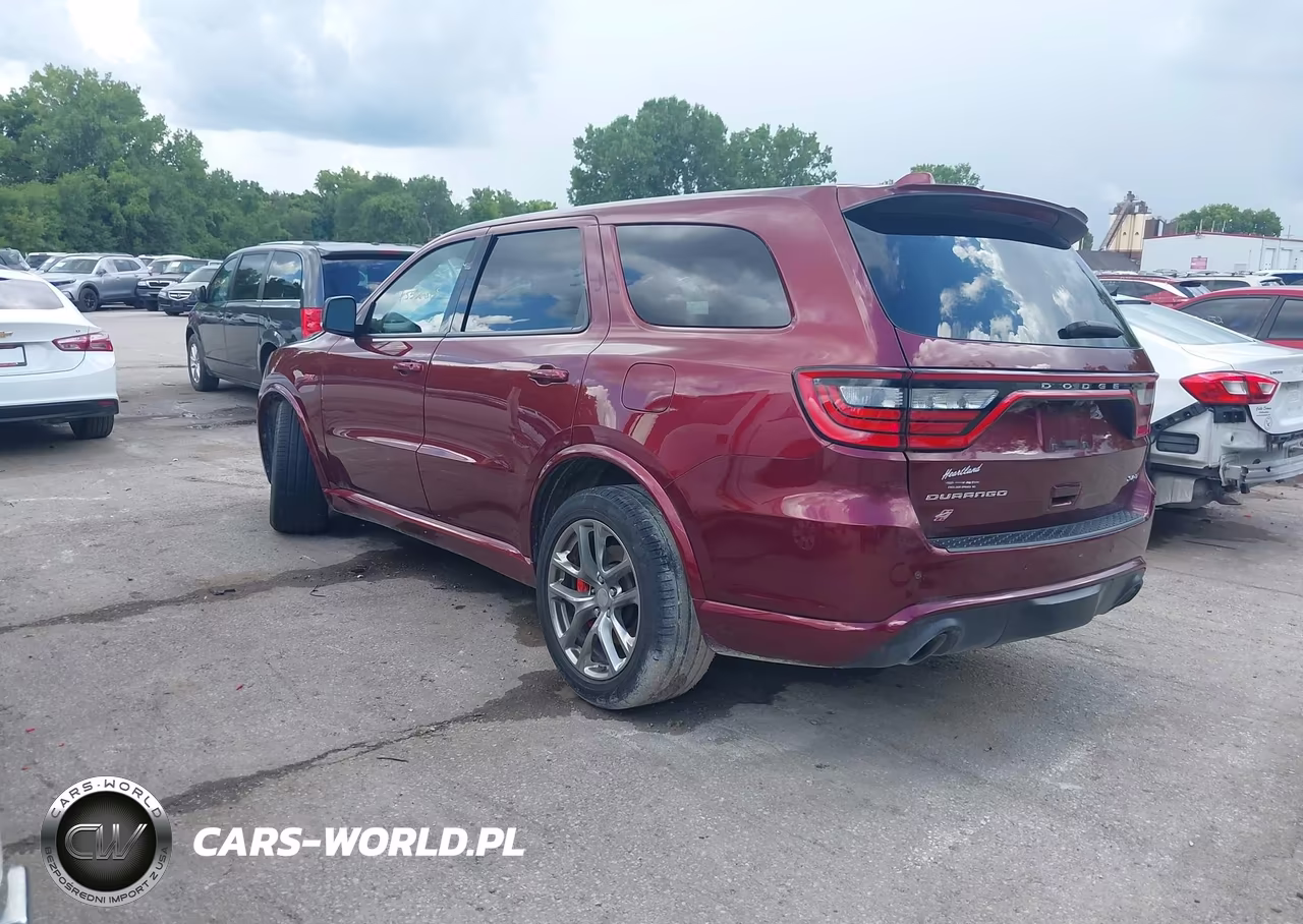 2022 Dodge Durango Srt 392 Awd VIN:1C4SDJGJ9NC186984 - 3