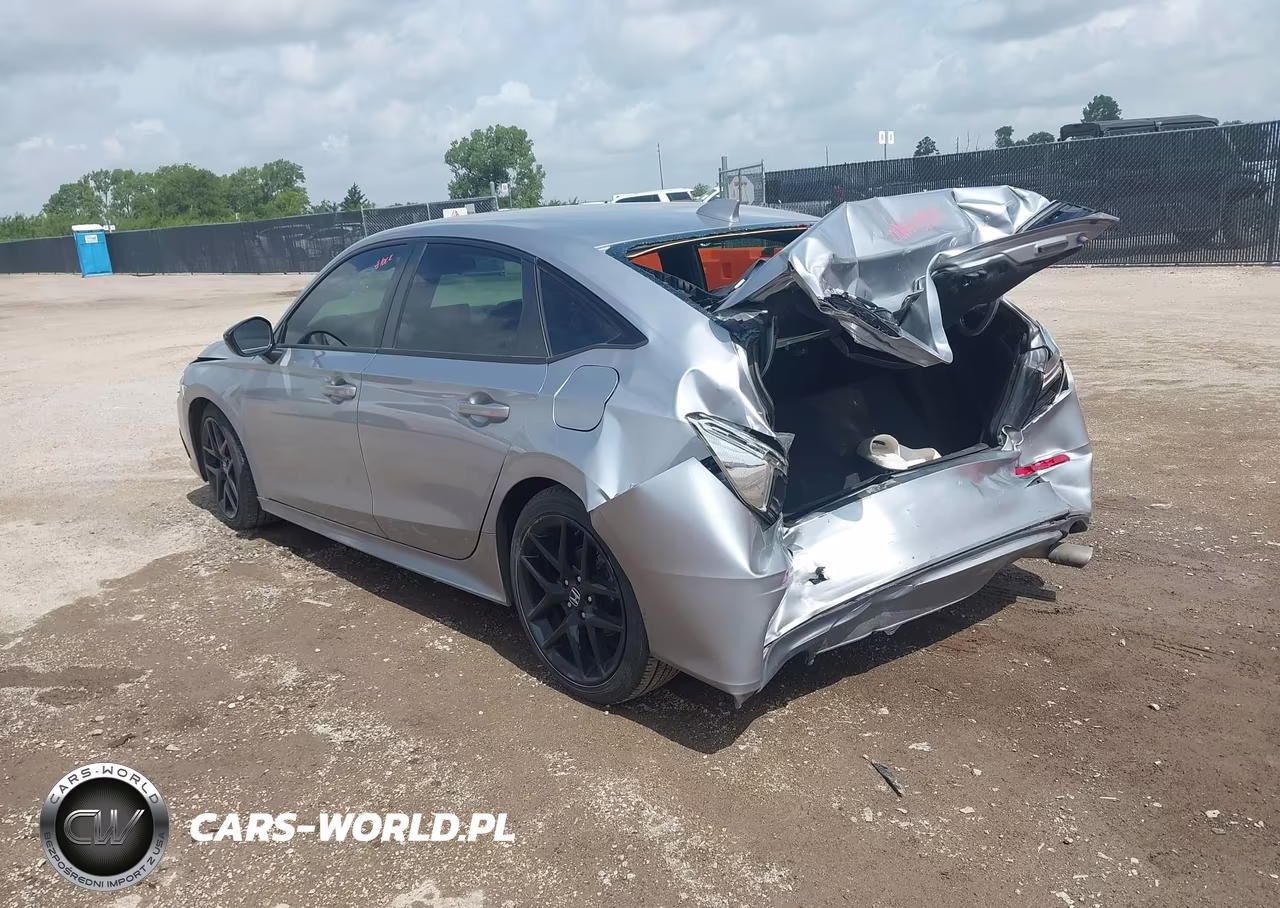 2022 Honda Civic Sport VIN:2HGFE2F53NH603121 - 3