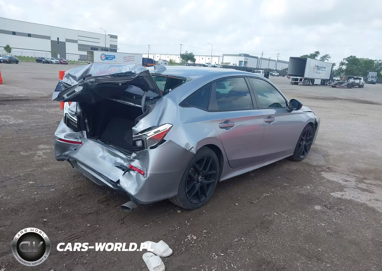 2022 Honda Civic Sport VIN:2HGFE2F53NH603121 - 4