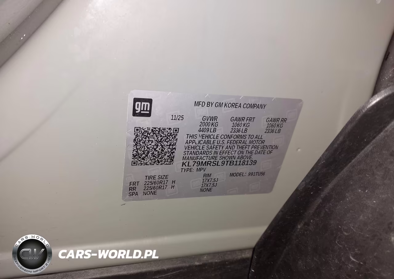 2026 Chevrolet Trailblazer Awd Lt VIN:KL79MRSL9TB118139 - 9