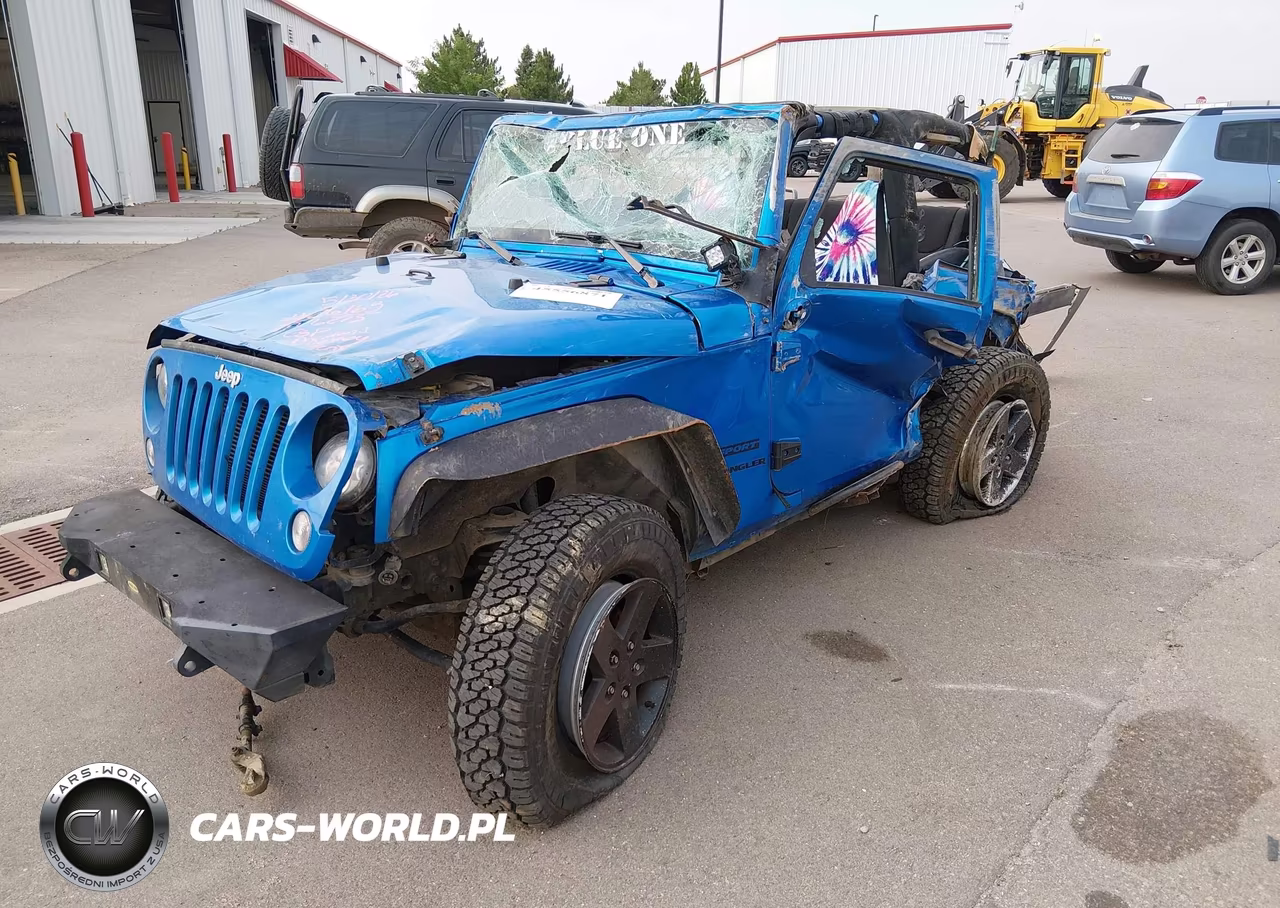 2016 Jeep Wrangler Sport VIN:1C4AJWAG6GL196275 - 2