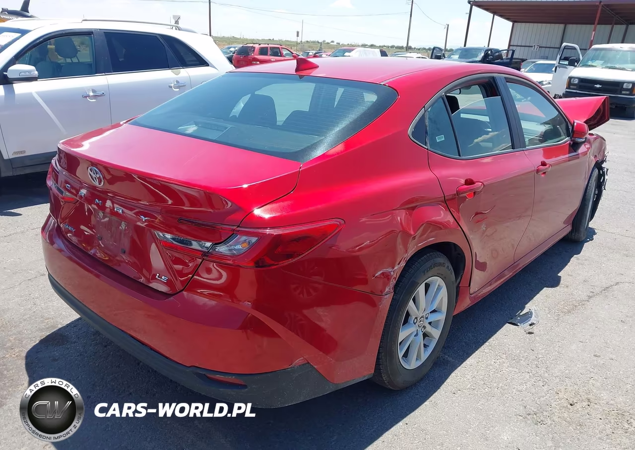 2025 Toyota Camry Le VIN:4T1DAACK9SU051330 - 4