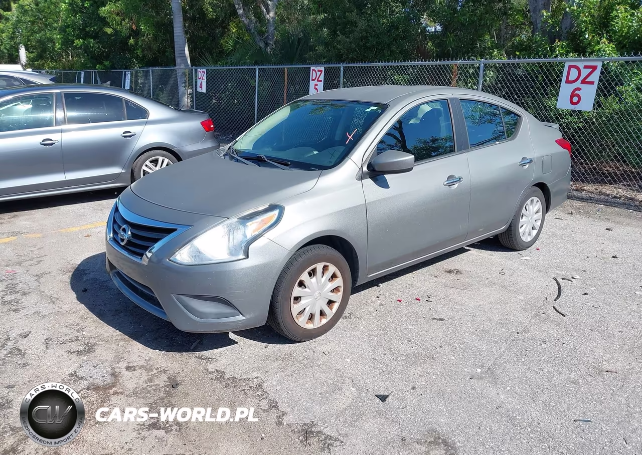2016 Nissan Versa 1.6 S-1.6 S+-1.6 Sl-1.6 Sv VIN:3N1CN7AP5GL822795 - 2