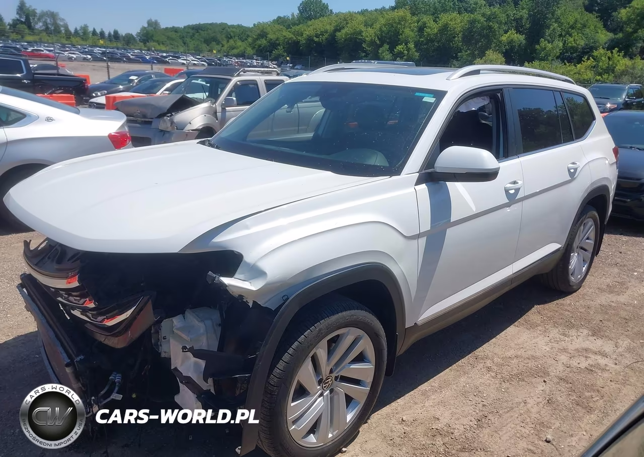 2021 Volkswagen Atlas 3.6L V6 Sel VIN:1V2BR2CA0MC589052 - 2