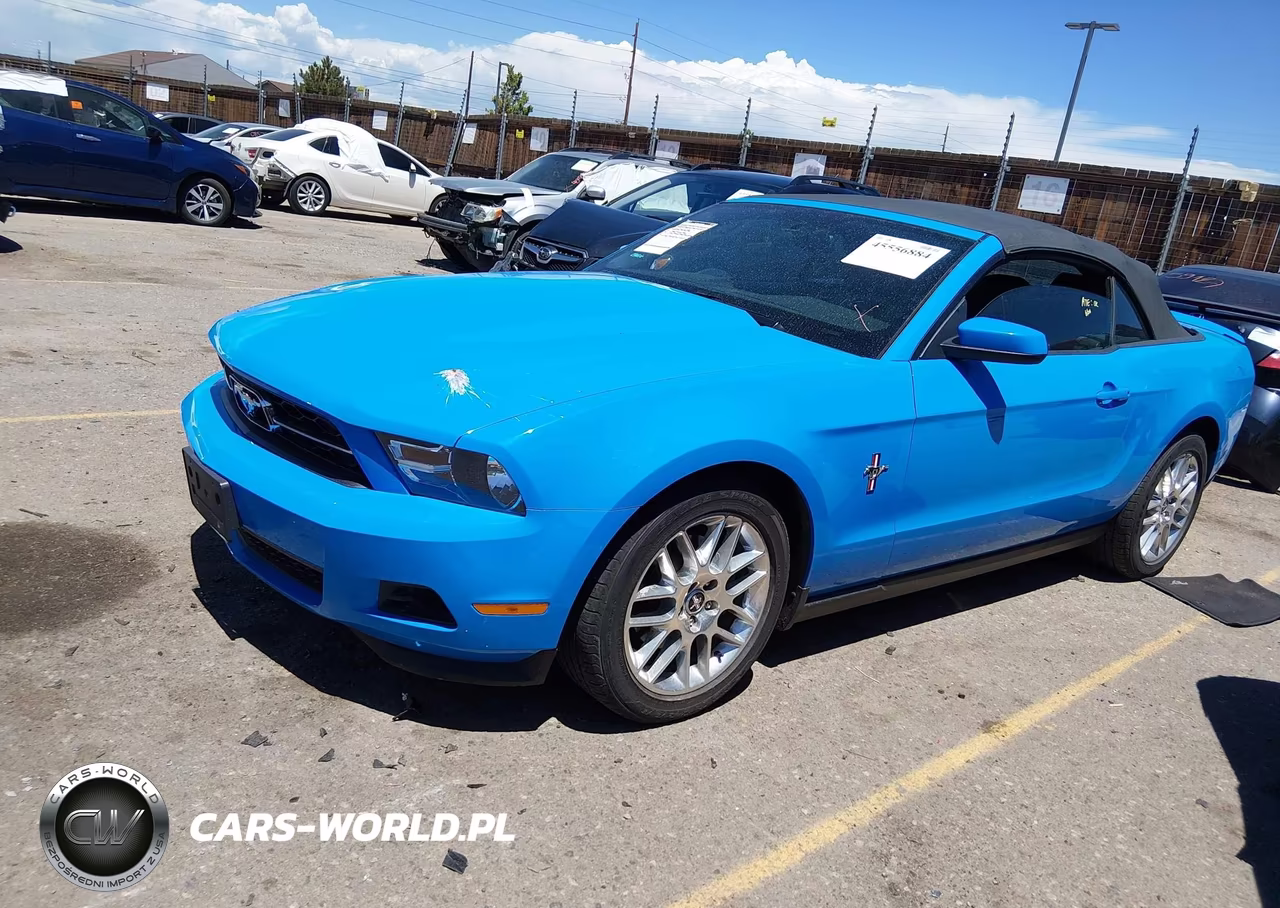 2012 Ford Mustang V6-V6 Premium VIN:1ZVBP8EM0C5231337 - 2