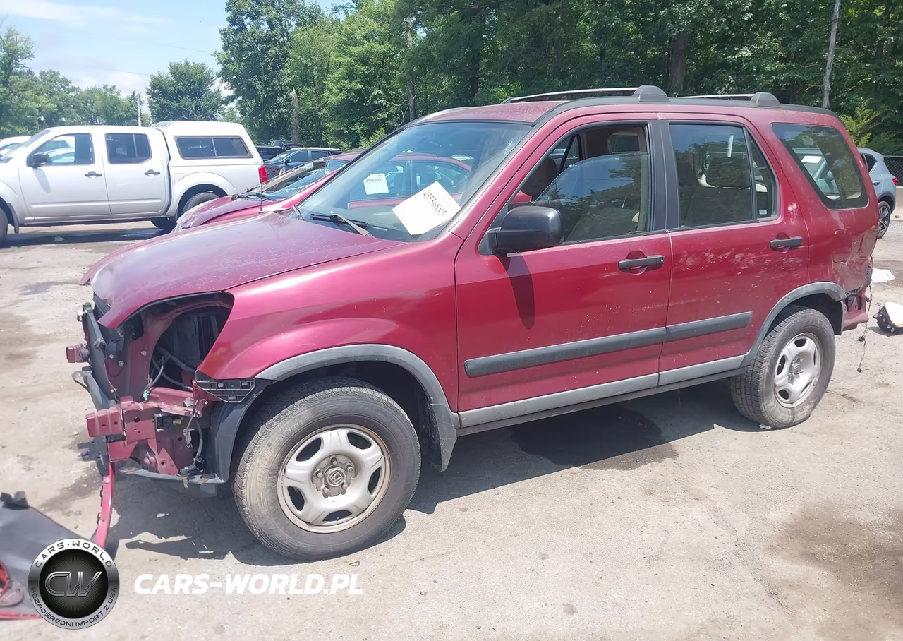 2004 Honda Cr-V Lx VIN:SHSRD78484U244894 - 2