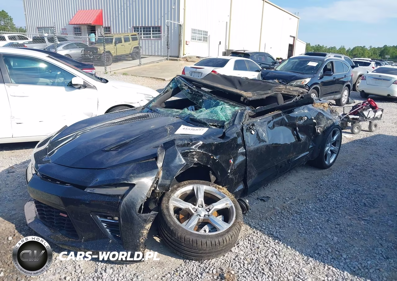 2018 Chevrolet Camaro 1Ss VIN:1G1FF3D74J0119228 - 2