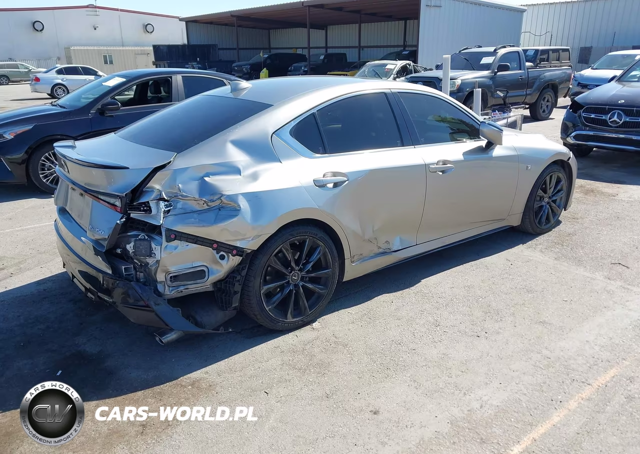 2021 Lexus Is 350 F Sport VIN:JTHGZ1B26M5037733 - 4