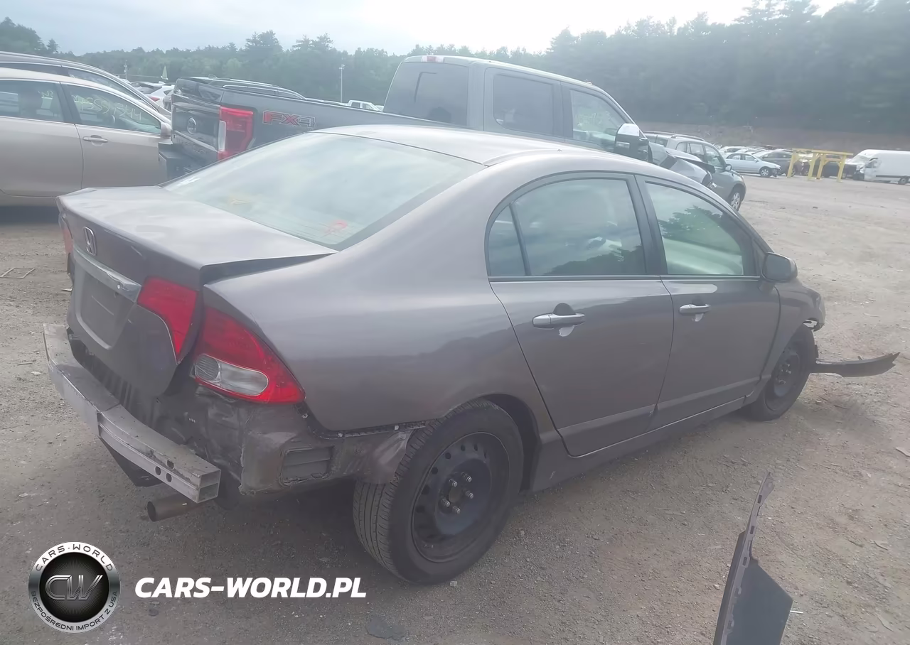 2011 Honda Civic Lx VIN:2HGFA1F59BH525283 - 4