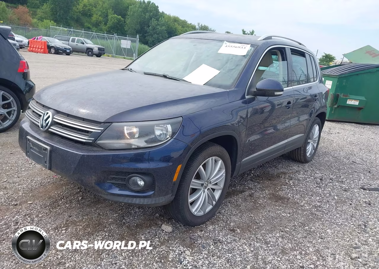 2012 Volkswagen Tiguan Se VIN:WVGBV7AX8CW508048 - 2
