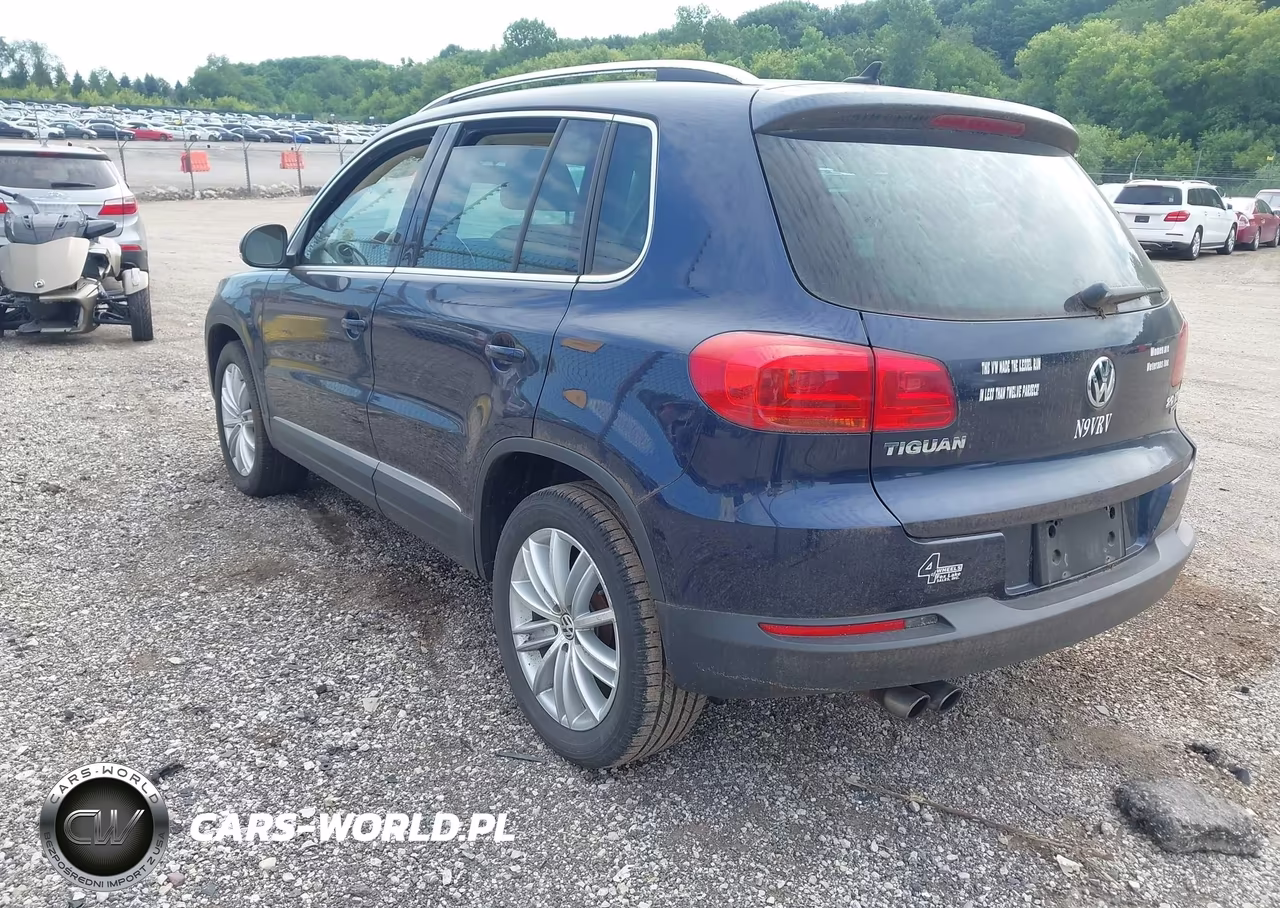 2012 Volkswagen Tiguan Se VIN:WVGBV7AX8CW508048 - 3