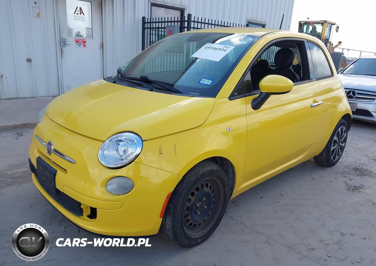 2015 Fiat 500 Pop VIN:3C3CFFAR7FT624664 - 2