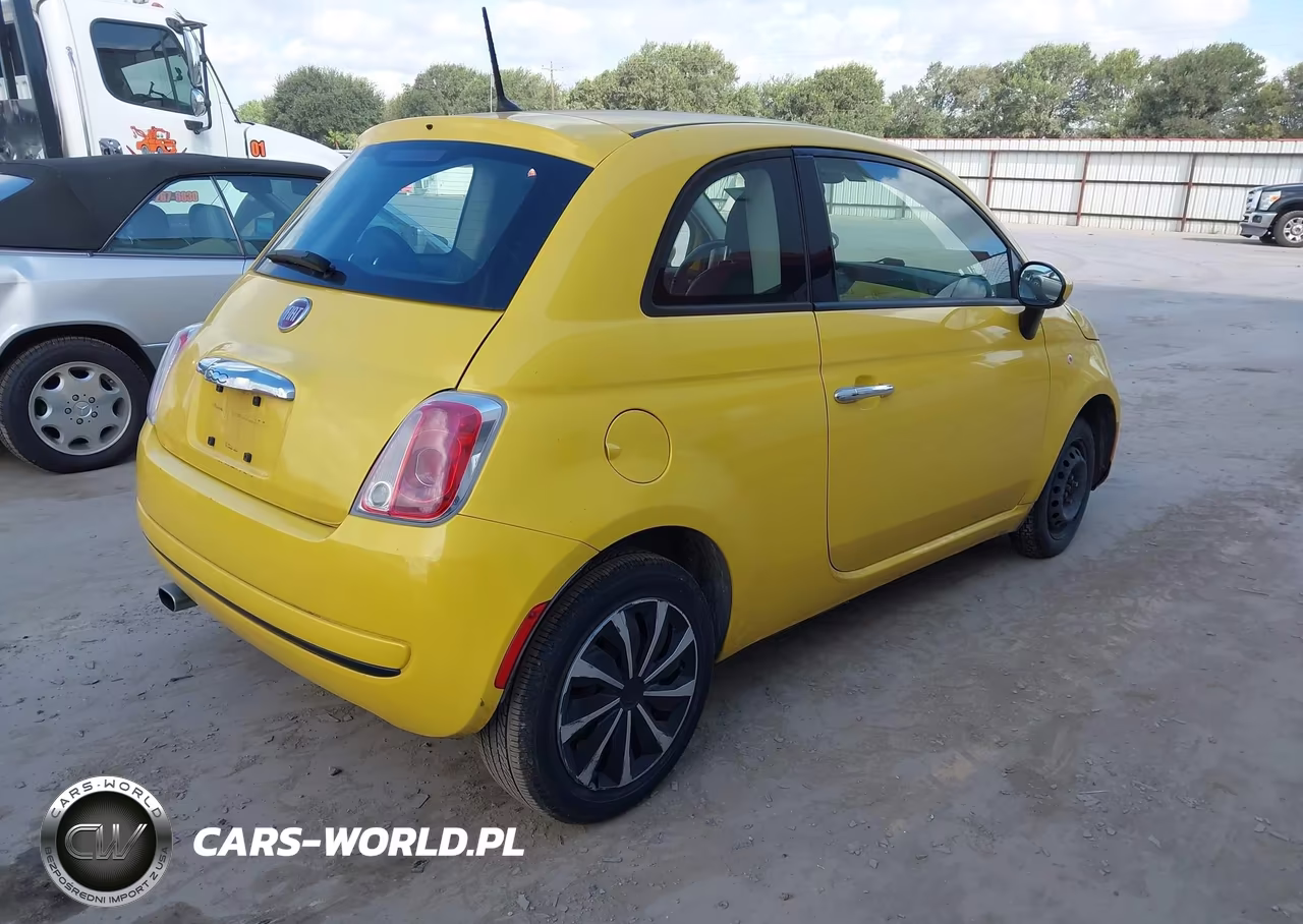 2015 Fiat 500 Pop VIN:3C3CFFAR7FT624664 - 4
