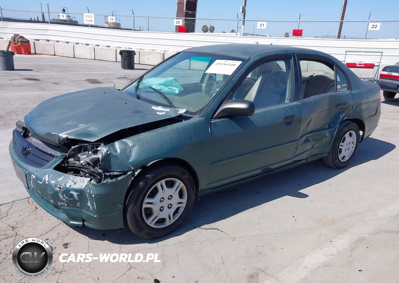 2001 Honda Civic Lx VIN:2HGES16551H505491 - 2