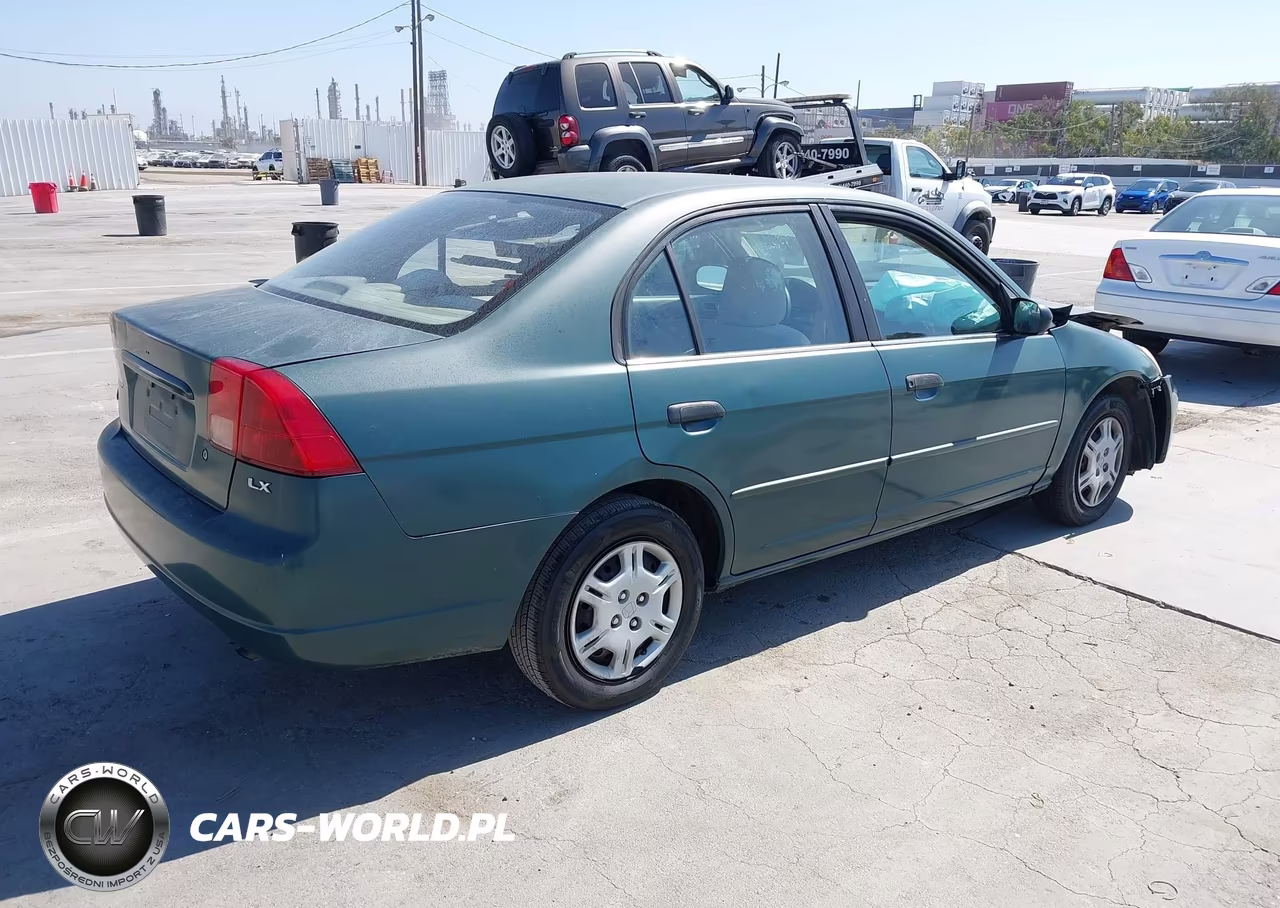2001 Honda Civic Lx VIN:2HGES16551H505491 - 4