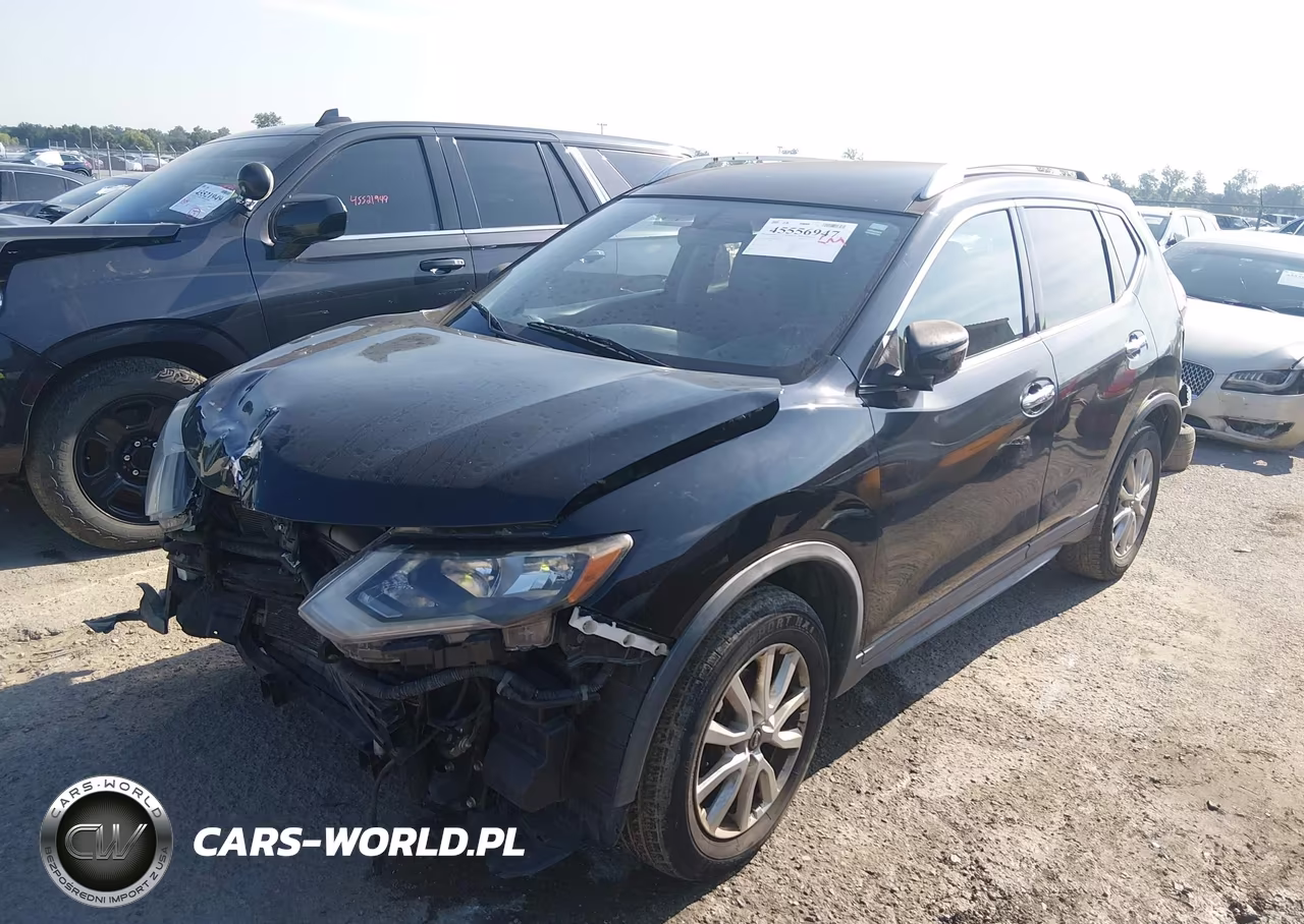 2017 Nissan Rogue Sv VIN:KNMAT2MT5HP550857 - 2