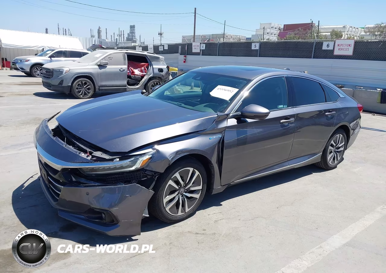 2022 Honda Accord Hybrid Ex-L VIN:1HGCV3F50NA013501 - 2