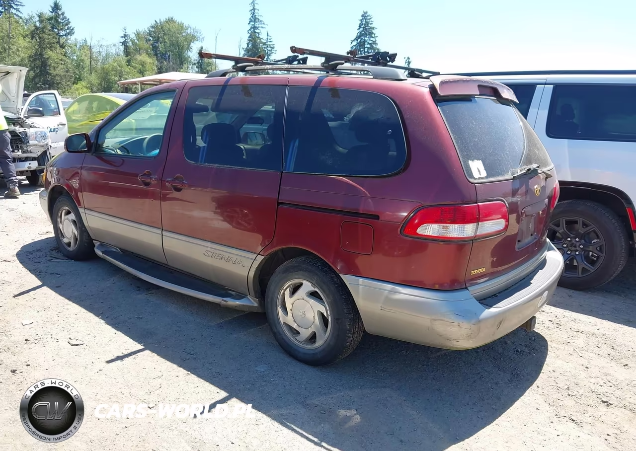 2002 Toyota Sienna Xle VIN:4T3ZF13C52U489222 - 3