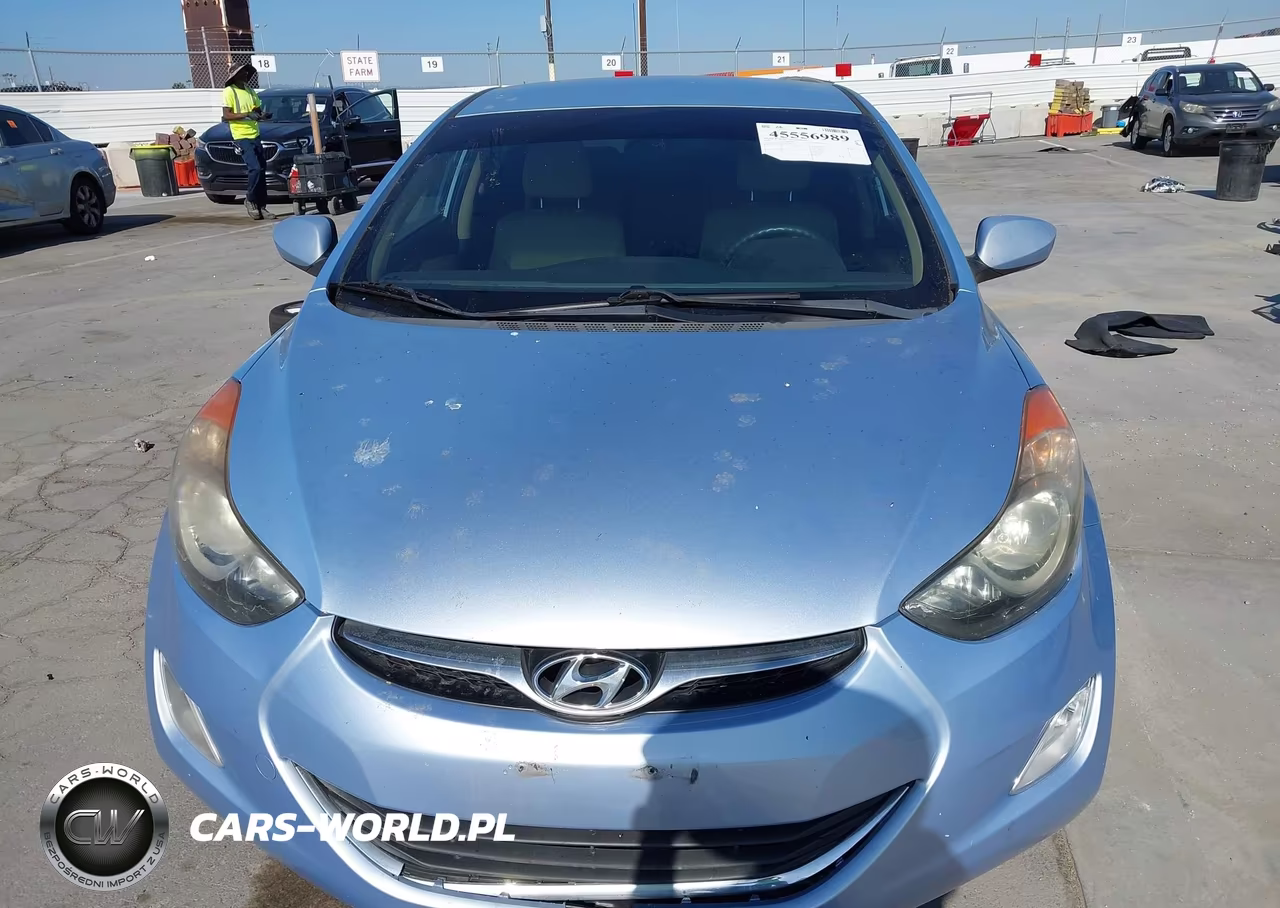 2013 Hyundai Elantra Gls VIN:KMHDH4AE0DU689723 - 13