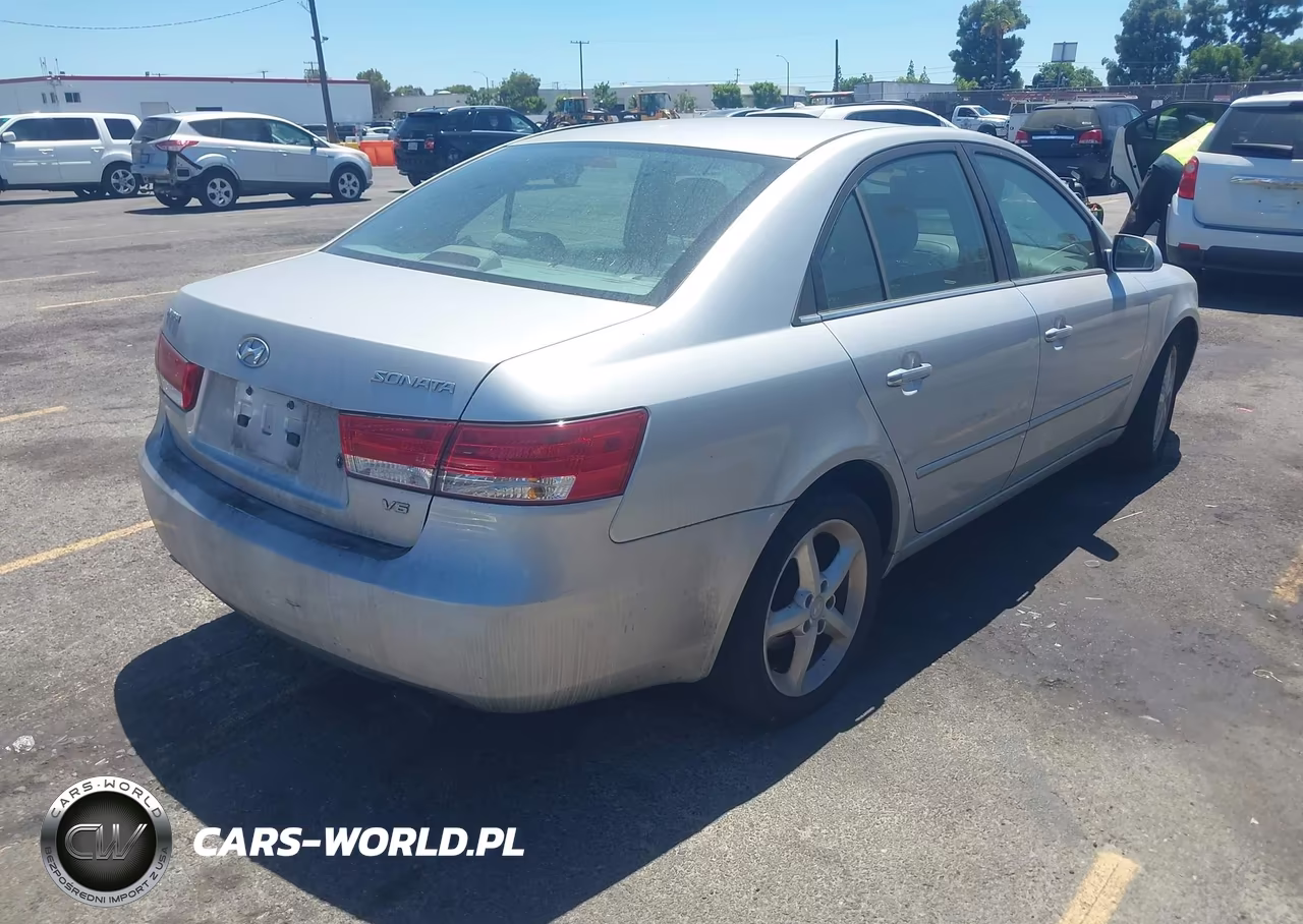 2006 Hyundai Sonata Gls V6-Lx V6 VIN:5NPEU46F86H041744 - 4