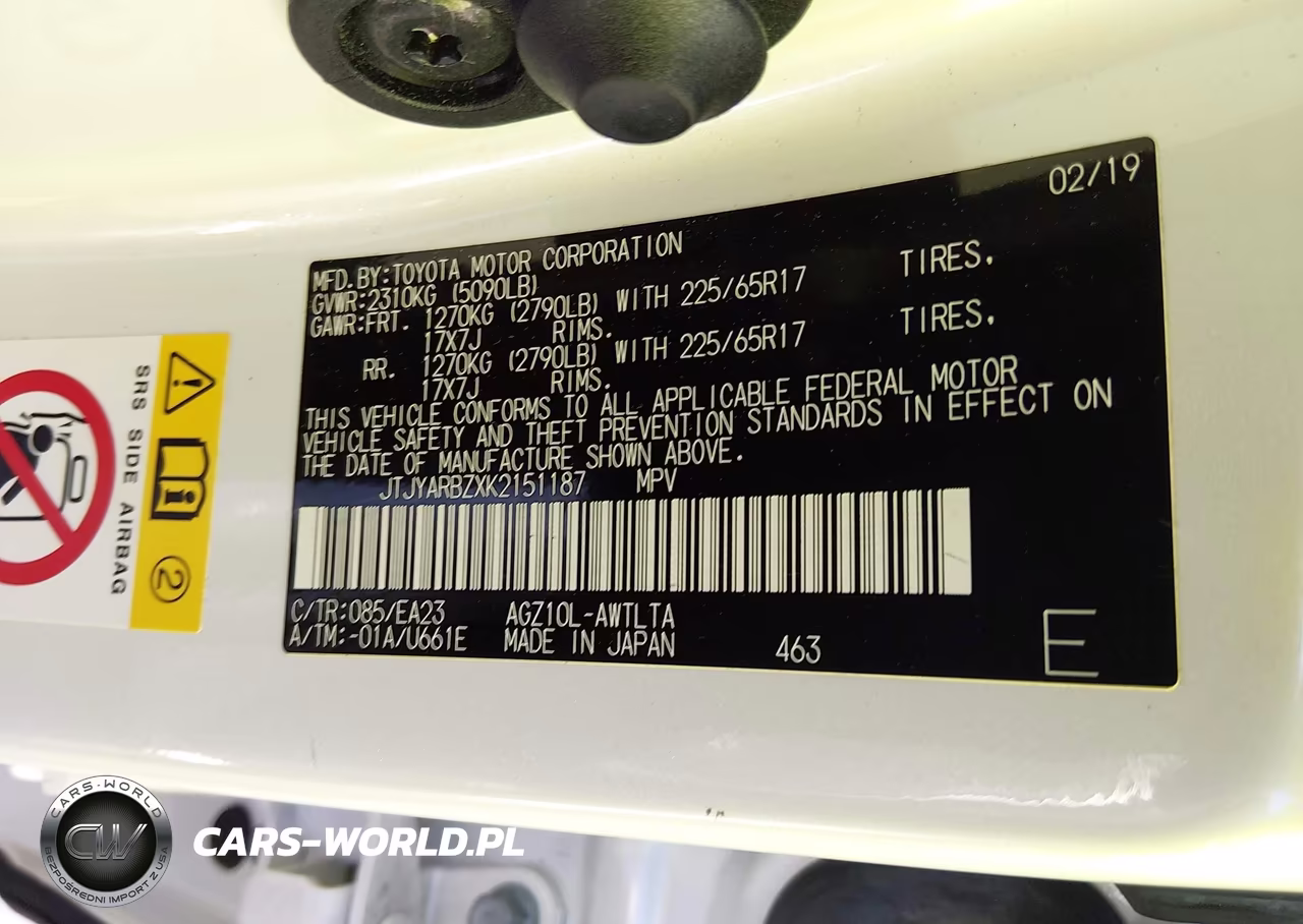 2019 Lexus Nx 300 VIN:JTJYARBZXK2151187 - 9