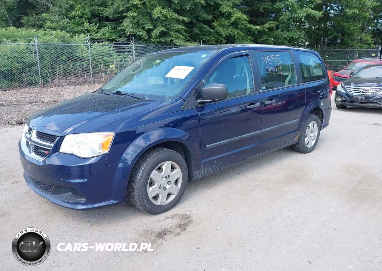 2013 Dodge Grand Caravan American Value Pkg VIN:2C4RDGBG3DR598773 - 2