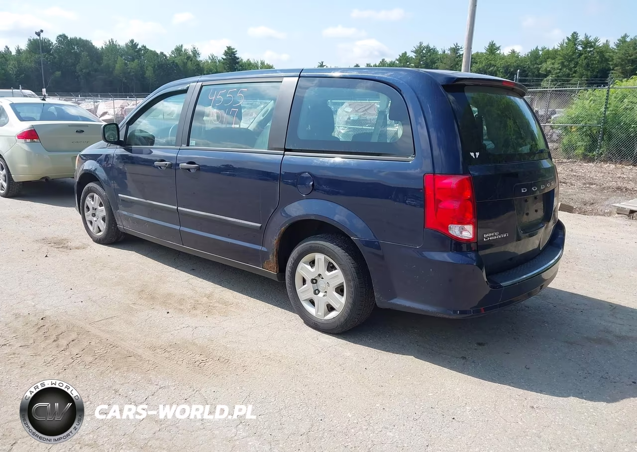 2013 Dodge Grand Caravan American Value Pkg VIN:2C4RDGBG3DR598773 - 3